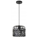 Rabalux 2156 Alessandra Hängelampe schwarz E27 1x60W