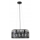 Rabalux 2157 Alessandra Hängelampe schwarz E27 2x60W