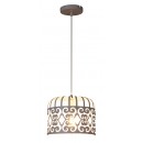 Rabalux 2161 Alessandra Hängelampe weiß E27 1x60W