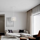 Rabalux 2161 Alessandra Hängelampe weiß E27 1x60W