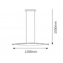 Rabalux 2220 Ulla Pendelleuchte LED 19,2W = 1550lm 3000K