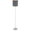 Rabalux 2539 Monica Textil-Stehlampe E27 60W grau / chrom