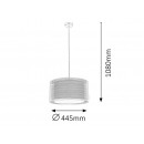 Rabalux 2632 ANASTASIA Hängeleuchte 1xE27 braun