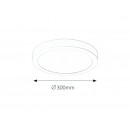 Rabalux 2657 Lois Deckenleuchte LED 24W 1700 lm 4000K