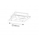 Rabalux 3039 Dena LED Deckenleuchte 24W 4000K