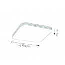 Rabalux 3348 Oscar Deckenleuchte LED 18W 1350 lm 4000K