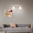 Rabalux 5666 Pendelleuchte Isaac 2x60W | E27