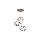 Rabalux 5693 LED Pendelleuchte Ambrosio 50W | 3000K - braun