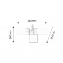 Rabalux 5746 Betty Bad Wandleuchte LED 2x4W IP44 4000K