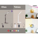 Rabalux 5774 LED Tischlampe Tobias 8W | 2700-5500K - schwarz