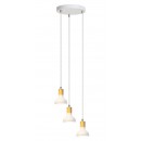 Rabalux 5949 Holly Hängeleuchte E14 3x40W weiß / Buche