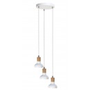 Rabalux 5949 Holly Hängeleuchte E14 3x40W weiß / Buche