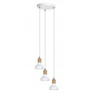 Rabalux 5949 Holly Hängeleuchte E14 3x40W weiß / Buche