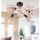 Rabalux 6036 Veronica Deckenleuchte Kupfer E14 4x Max 40W