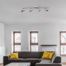Norton 6047 Rabalux Deckenleuchte GU10 4x MAX 50W