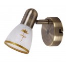 Rabalux 6356 Art flower Spot, handbemalt