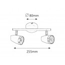 Rabalux 6513 Karen LED Deckenleuchte 2x4W = 560lm