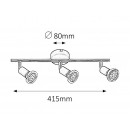 Rabalux 6848 Valentine Deckenleuchte 3xGU10 LED