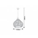 Rabalux 7604 Pendelleuchte Zahara 1x40W | E27