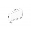 Rabalux 7951 Nesna Außenwandleuchte grau LED 2x3W 2x193lm 3000K IP54