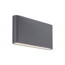 Rabalux 7952 Nesna Außenwandleuchte grau LED 2x6W 2x264lm 3000K IP54