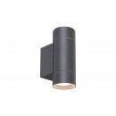 Rabalux 8119 Phoenix Außenwandleuchte grau GU10 2xmax 10W IP54