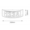 Rabalux 8748 Innsbruck Wandleuchte 1xE27 IP44