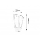 Rabalux 8791 York Außenwandleuchte 1xE27