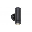 Rabalux 8833 Medina Außenwandleuchte schwarz GU10 2xmax 10W IP44