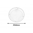 Rabalux 98008554 Außendeckenleuchte LED mit Bewegungssensor Lentil 1x12W | 4000K | IP54