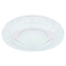 Globo 483111-24 LED-Deckenleuchte 1x24W | 1800lm | 3000-6000K - Glitzereffekt, dimmbar, weiß, opal