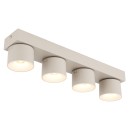 Globo 56961-4S LED Spot-Deckenleuchte RAE  | 6W integrierte LED-Quelle | 480lm | 3000K