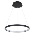 Globo 67192-19B LED-Deckenpendelleuchte Ralph 1x19W | 900lm | 3000K - schwarz, opal