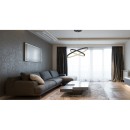 Globo 67192-42B LED-Deckenpendelleuchte Ralph 1x42W | 1500lm | 3000K - dimmbar, Memory-Funktion, schwarz, opal
