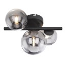 Globo 56133-3W LED-Deckenleuchte Riha 9x3W | 720lm | G9 | 3000K - schwarz, rauchfarben