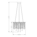 Zuma Line 003064-009044 Pendelleuchte VERONA G9