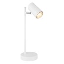 Globo 57910TW Tischleuchte Robby 1x5W | GU10 - weiß