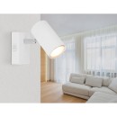 Globo 57911-1W Wandleuchte Robby 1x25W | GU10 - Schalter am Gehäuse, weiß
