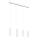 Globo 57911-4HW Pendelleuchte Robby 4x35W | GU10 - weiß
