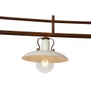 Hängeleuchte Lucide Romer 4x60W E27