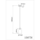 Globo 15977H Pendelleuchte ROWENA  E27