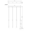 Globo RYAN 15629W-4 LED Pendelleuchte G9