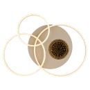 Globo 48480-40 LED Deckenleuchte SANFORD  | 40W integrierte LED-Quelle | 3112lm | 3000K