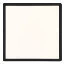 Globo 41563-18B LED-Deckenleuchte Sapana 1x18W | 1500lm | 3000K | IP44 - Schaltdimmer, Memory-Funktion, schwarz, opal