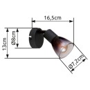 Globo 54312-1 Spot-Wandleuchte SATELLA E14