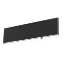 Globo 41751-12B LED-Wandleuchte Siegfried 1x12W | 450lm | 3000K - Schalter am Gehäuse, schwarz