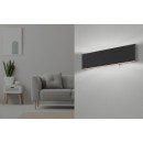 Globo 41751-12B LED-Wandleuchte Siegfried 1x12W | 450lm | 3000K - Schalter am Gehäuse, schwarz