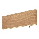 Globo 41751W-8 LED-Wandleuchte Siegfried 1x8W | 240lm | 3000K - Schalter am Gehäuse, braun