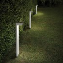 Ideal Lux 115115 Außenleuchte Sirio Nero Small 2x40W | G9 | IP44 - schwarz