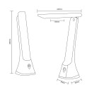 Zuma Line 003064-030039 LED Tischlampe integrierte LED-Quelle